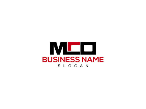 Letter MCO Logo Icon Vector Image Design For Company or Business