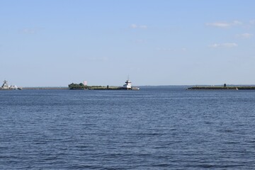 oil tanker in the sea