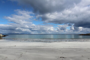 Fototapeta na wymiar Kilmurvey beach at Inishmore island, Aran Islands, Co. Clare, Ireland