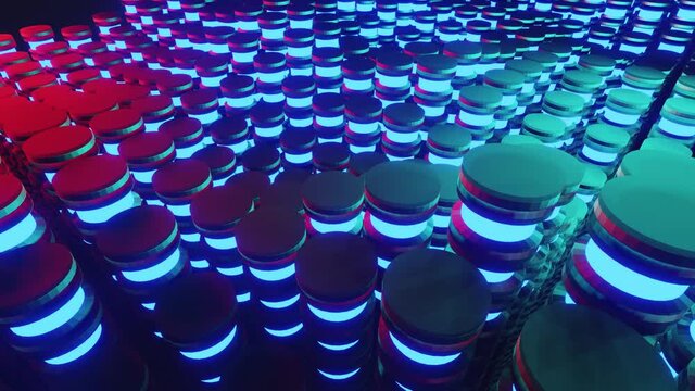 Magic neon valve loop