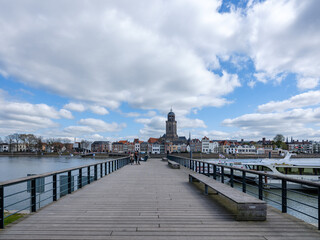 Historical city of Deventer, Overijssel province, The Netherlands