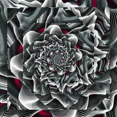 Fluid Art. Abstract colorful background, wallpaper, texture. Mixing paints. Modern art. Marble texture. Dream. İmagination, Mandala.