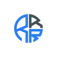 RRR logo RRR icon RRR vector RRR monogram RRR letter RRR minimalist RRR triangle RRR hexagon Circle Unique modern flat abstract logo design 