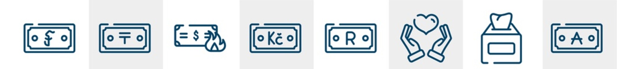 mall line icons such as crowdfunding, jigsaws, outcome, idea bulb, time mind, mechanic stairs outline vector sign. symbol, logo illustration. linear style icons set. pixel perfect vector graphics.