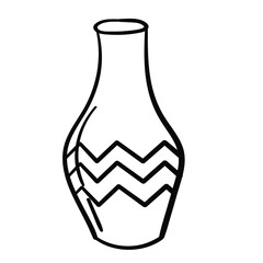 Vase bw