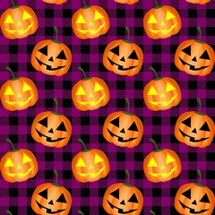 halloween seamless background, Pattern : Halloween Festival Seamless Background