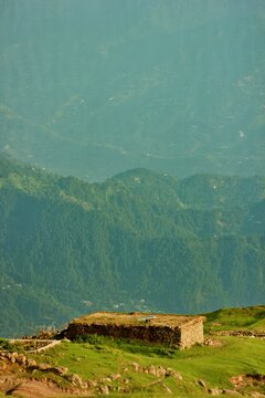 Lush green mountains