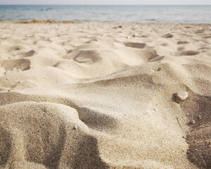 footprints on the beach
