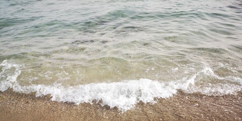 sea water surface, minimal view