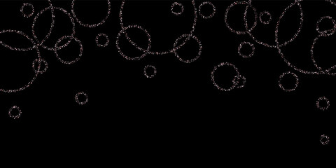 Rose pink stars Sprocket shiny confetti little