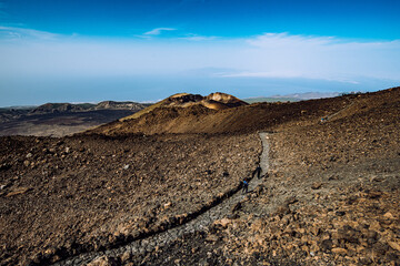 Teide National Park, Tenerife, Spain.