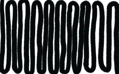 Black and white illustrated abstract line pattern background. Vector organic grunge pattern. Abstract background with brush strokes. Hand drawn texture. Modern graphic design. Hand drawn striped.	