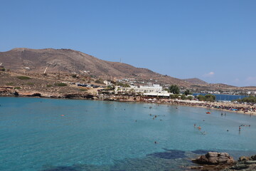Fototapeta na wymiar Syros island in Greece. 