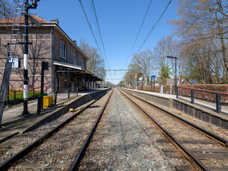 Station Lunteren , Gelderland province, The Netherlands