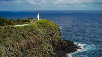 Fototapeta na wymiar The Kīlauea Lighthouse