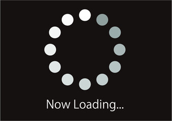 ローディングのイラスト素材