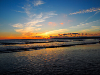 Couché de soleil de Bretagne
