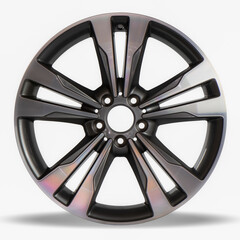 Obraz premium Aloy wheel rim isolated on white background.