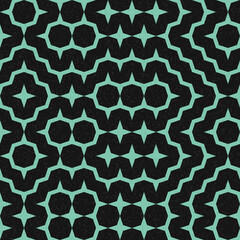 Abstract Geometric Pattern generative computational art illustration