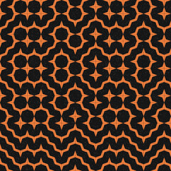 Abstract Geometric Pattern generative computational art illustration