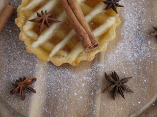 Winterliche Fruchttörtchen