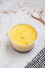 postre de vanilla