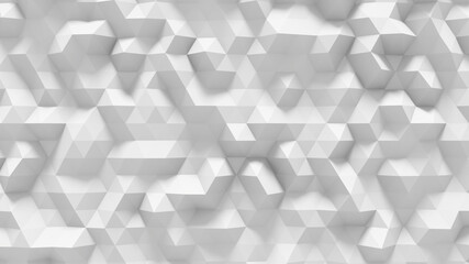 Abstract low poly surface background. Polygonal plane