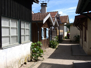 architecture village de l'herbe Le cap ferret
