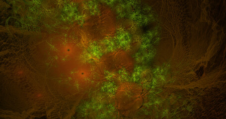 abstract fractal background