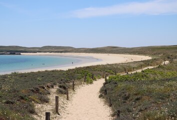 Pathway to the beach