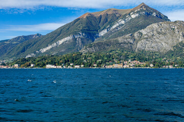 centre of lake como from Varenna to Lenno