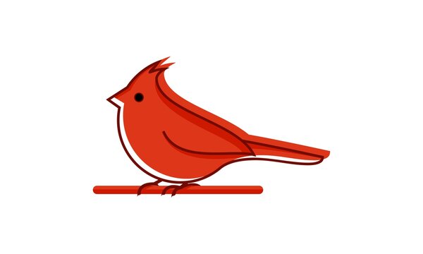 recommend clip art: red bird logo design