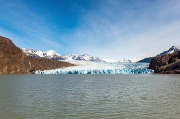 Grey Glacier, Torres del Paine national park, Patagonia, Chile.