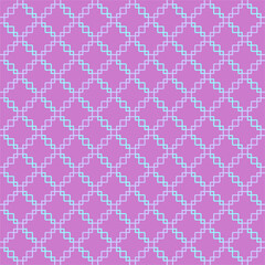 Seamless square background pattern and square abstract pink color geometric vector.