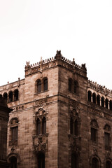 Fototapeta na wymiar Arquitectura del centro de la Ciudad de México.