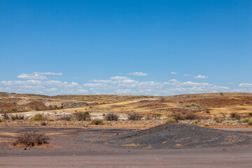 Landschaft am Verbrannten Berg, Namibia