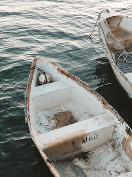 Rustic Row Boat