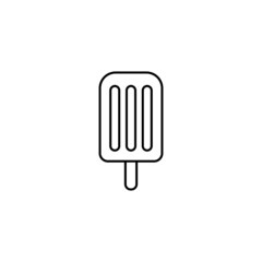 Sun Block, Sunscreen icon in flat black line style, isolated on white background 