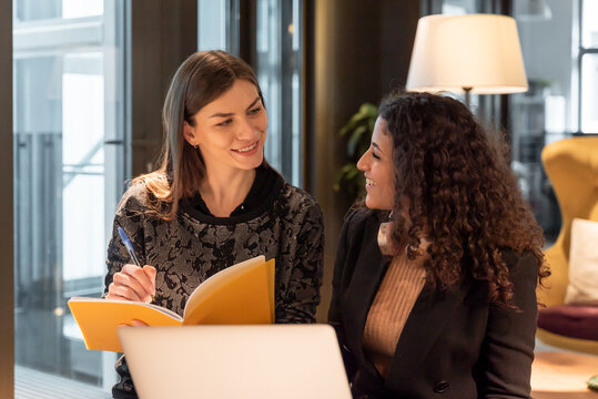 Business Women Working Together