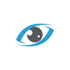 Eye Care logo template, vision vector design