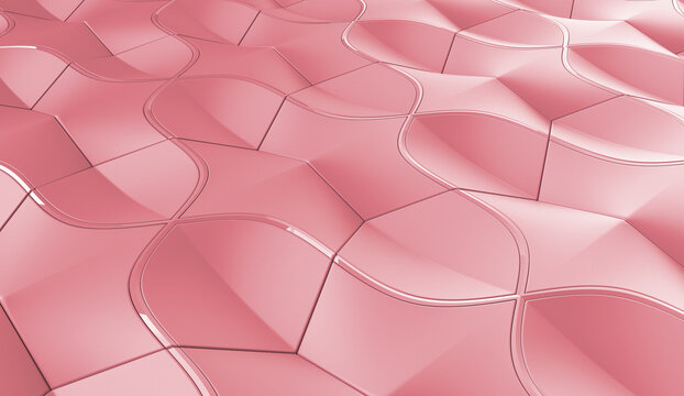 Elegance. Pink geometry.Shoot 1.