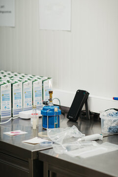 Lab testing