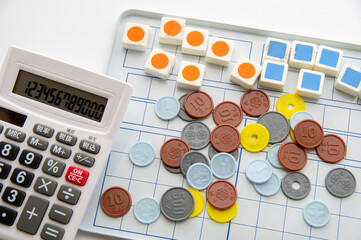 算数セット　お金の計算