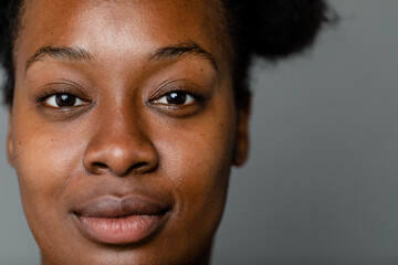 Portrait Of A Beautiful Black Woman