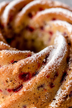 Almond Cherry Bundt Cake