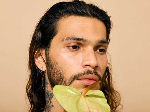 bearded guy portrait