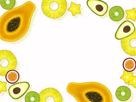 4 168 Best トロピカルフルーツ Images Stock Photos Vectors Adobe Stock