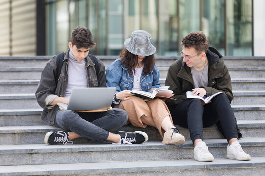 University Students Preparing Exam
