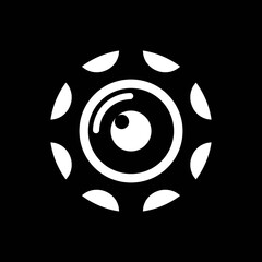 Fototapeta premium Camera icon vector