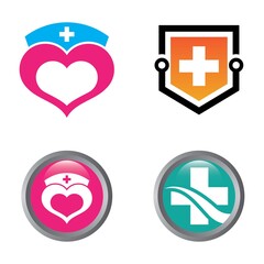 Obraz premium Medical cross icon design